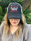 Baseball MOM Mesh Embroidered MESH Hat Baseball Mom Trucker Cap Trucker Hat -206