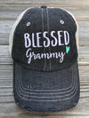 Blessed Grammy Embroidered Hat Cap