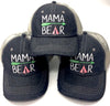Mama Bear Embroidered Hat Cap