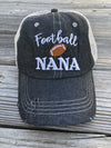 Football Nana Grandma Embroidered Hat -292