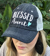 Blessed Aunt Embroidered Hat Cap