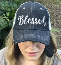 Blessed Embroidered Hat
