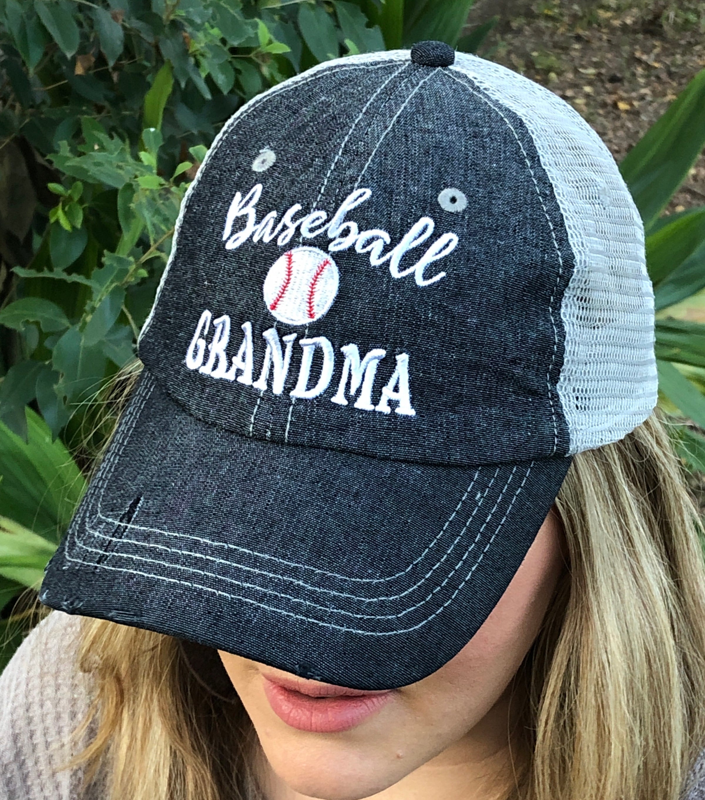 Monogrammed deals mesh hat