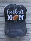 Football MOM Embroidered Hat