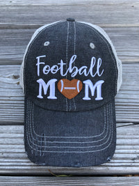Football MOM Embroidered Hat