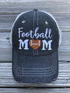 Football MOM Embroidered Hat