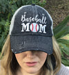 Baseball Mom Mesh Embroidered MESH Hat Trucker Hat Cap -204