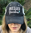 Blessed Grandma Embroidered Hat Cap Grandma Gift Mothers Day Gift -344