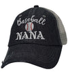 Baseball Nana Grandma Mesh Embroidered MESH Hat Trucker Hat Cap-214