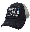 Cruise Hair Don't Care Distressed Trucker Hat